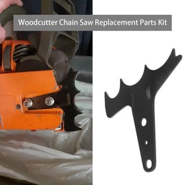 VGOL Felling Dog Bumper Spike Chain Catcher Kit Compatible with Husqvarna 362 365 371XP 372XP 385 390 Spike Chain Catcher Kit Chainsaw Black OEM 503 47 05-01