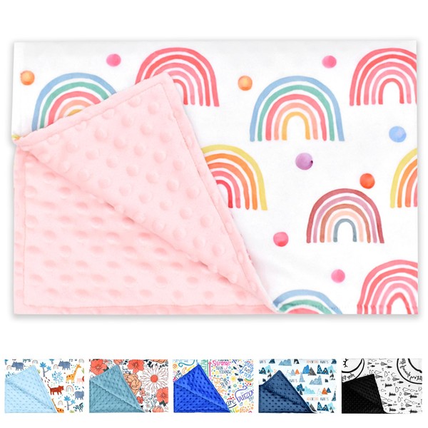 Winmany Baby Plush Blanket for Boys Girls Soft Minky Blankets