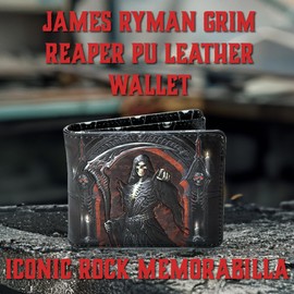 Nemesis Now B3134H7 Next James Ryman Wallet 10cm Black, PU, One Size