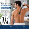 Electric Back Shaver for Men – Detachable Long Handle Body