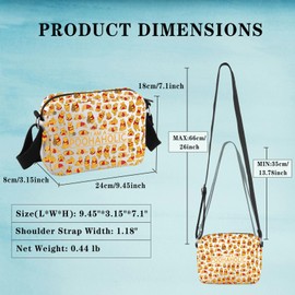 Pooh Bear Gift Cartoon Character Fans Gift Pooh Bear Accessories I Am A Poohaholic Crossbody Bag (Poohaholic HKB EU)