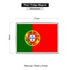 Pixly® Portugal Flag Fridge Magnet Large Jumbo Size Portuguese Keepsake