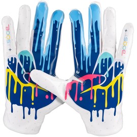 Grip Boost Peace Stealth 6.0 Boost Plus Football Gloves - Adult Sizes (Crucial, XX-Large)