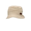 Sterntaler Boys' Crashed Bucket Hat, beige