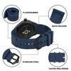 BISONSTRAP FKM Watch Strap, Diving Rubber Strap for Men, Quick