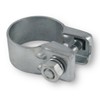2 x broadband clamps, diameter of 37-82 mm, exhaust clamp,