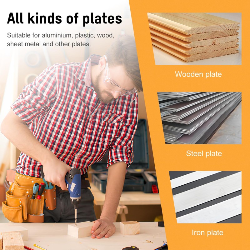 3 Pcs 6542 HSS Drill & Taps Bit Set with