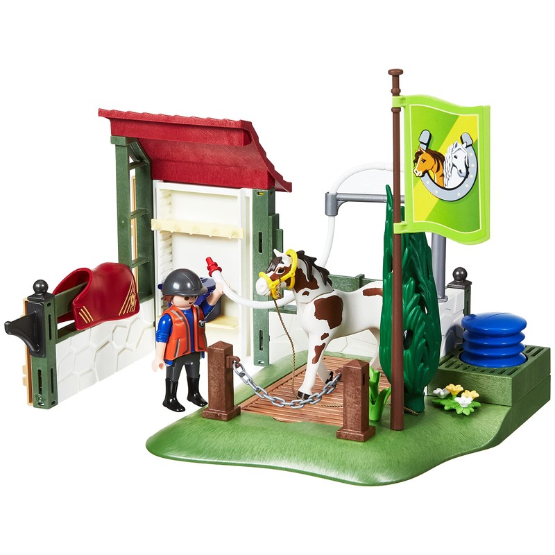 Playmobile 6929 horse wash basin., Single