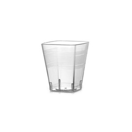 Fineline Settings Wavetrends Clear Square 2 oz. Shot Glass 432 Pieces