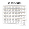 Cinnamon Roll Care Instruction Storage Cards | 30 pk 4x6”