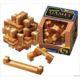 Philos 6053– Bamboo, Green Games, 24 Puzzle Pieces Logic Game