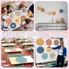 gisgfim 24PCS Dry Erase Dots 12 Inch Whiteboard Marker Wall
