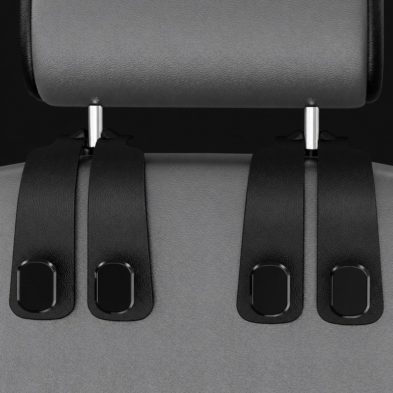 Car Headrest Hooks for Bags and Everyday Storage – Easy-Install