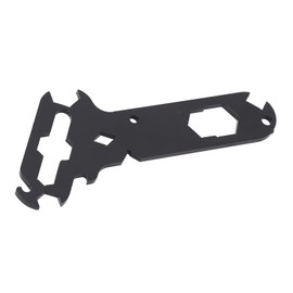 Multitool, Steel 14-in-1 Separate Rigger Tools, Including Bottle Openings for Wing Nuts, Wire Stripper for Motorhomes, Caravans, Cars, Ships, Black, with