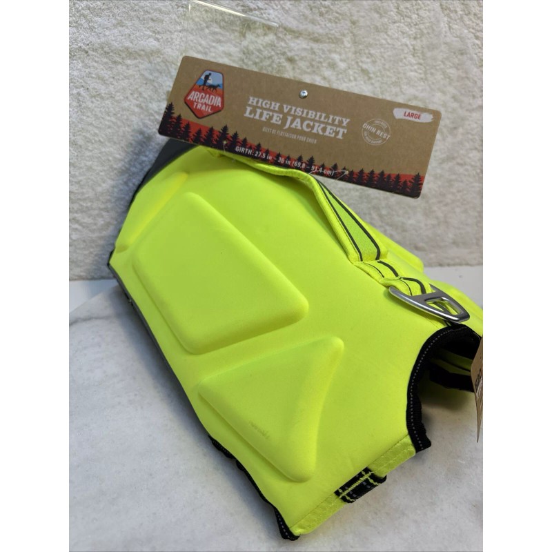 Arcadia Trail High Visibility Dog Life Jacket Dog Life Vest