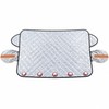 Magnetic Windshield Snow Cover for Cars & SUVs – Reflective