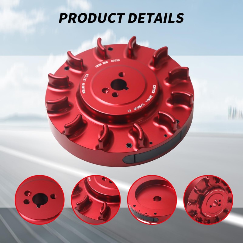 Speedway Billet Aluminum Flywheel For Predator 196cc, 212cc NonHemi Cast,For