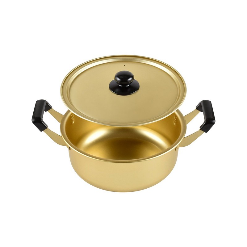 Wahei Freiz Homian RA-9701 Double-Handed Pot, Aluminum Pot, 9.4 inches