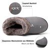 Mishansha Women's Winter, Non-Slip, Warm Slippers, Memory Foam Plush Slippers,