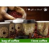 VEPATIM CoffeeToGo Paper Cups Bag of Coffee 300 ml 12
