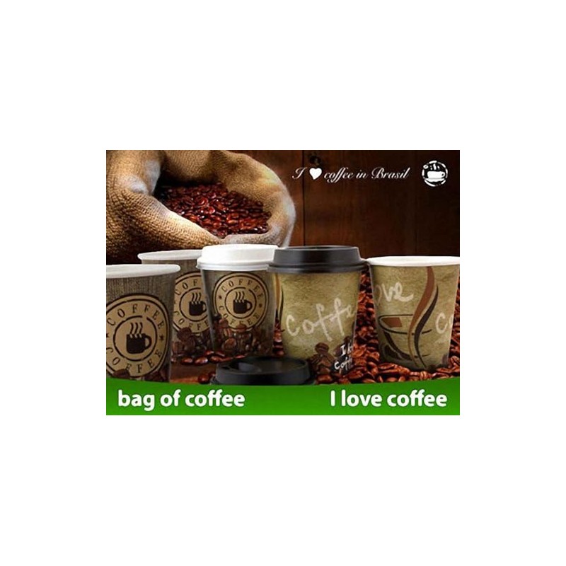 VEPATIM CoffeeToGo Paper Cups Bag of Coffee 300 ml 12
