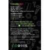 10x Black Polypropylene (PP) Hex Head Bolts M12 x 70