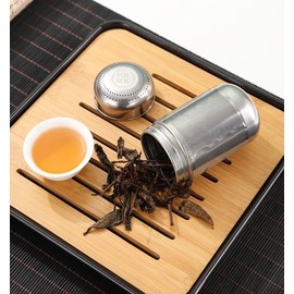 Stainless Steel Loose Tea Strainer Kitchen Mesh Ball Hot Pot Filter Ball Tea Strainers for Loose Tea Spice Filter Infuser (Silver, One Size)