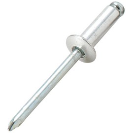 SK11 ST4-3 Stainless Steel Rivets, Φ0.13 inches (3.2 mm), Tightening Plate Thickness: 0.13 - 0.19 inches (3.2 - 4.8 mm), Pack of 3