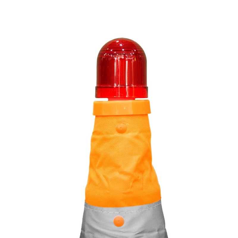 70CM Foldable Traffic Cone - Orange | Reflective Collapsible Safety