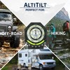 Sun Company AltiTilt - Dashboard Altimeter Inclinometer for Off-Road Vehicles