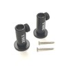 TMC 2 x Anodized Aluminium Stage stands with locking nuts,