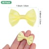 M METERXITY 60-Pack Mini Craft Ribbon Bow 1.5x1 Inch Checkered
