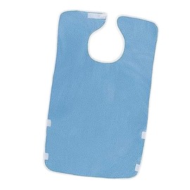 perfeclan Erwachsene Terry Labor Verstellbare maschinelle waschbare, kreative, komfortable, große Erwachsene, die Bib füttern, Kleidungsschutz für Senioren