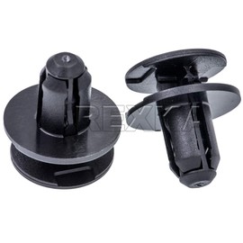 Rexka 30pcs Bumper Cover Retainer Clip Push Pins Compatible with Jeep Chrysler Dodge 6509960AA