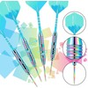 Lavishio Dart Metal Tip Set 3 Aluminum Dart Shafts Steel