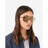 HAWKERS Unisex Eclipsa Sunglasses Metal Beige One Size, Metal Beige