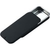 Qintreesify Black Metal Rectangular Empty Mini Tin Box,Mini Iron Box
