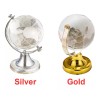 Idecor Esfera Mundo Globo Terraqueo Cristal 4 Cm Decoracion