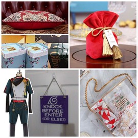 PH PandaHall 59 Feet 5mm Twisted Silk Ropes 3-Ply Decorative Rope Polyester Twine Cord Honor Cord Satin Shiny Cord String for Handfasting Graduation Home Decor Costume Christmas (Dark Gray)