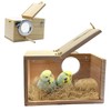 Parakeet Nesting Box, 7.87 X 4.72 X 4.72 inch Bird
