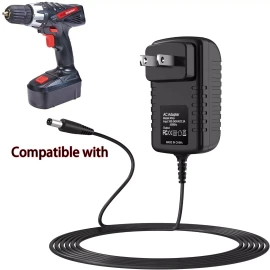 FASPKOW AC Adapter FOR DrillMaster 18V NiCd Battery Charger Drill Master 18 Volts Drills