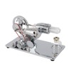 Sterling Engine Model with LED Bulb and Flywheel Stirling Engine