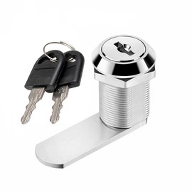 1 Cabinet Lock Lever Lock 25 mm Universal Cylinder Furniture Lock Letter Box Lock Diameter 19 mm