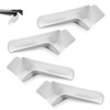 4 PCS RV Roof Rain Guttert, Rv Gutter Spout 4.6"