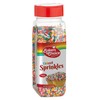 Bakers Choice Rainbow Sprinkles for Baking - Rainbow Jimmies Sprinkles