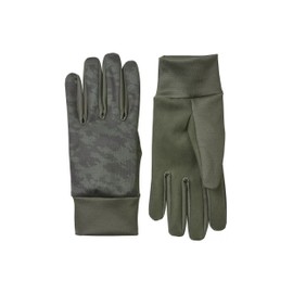 SEALSKINZ Ryston Skinz Print Water Resistant Cold Weather Nano Fleece Gloves, Olive Green, Medium