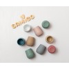 SAMiGO Silicone Baby Utensils - Self Feeding Spoons and Tiny
