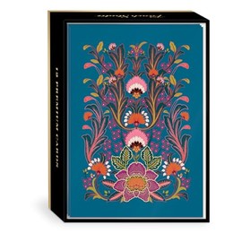 Punch Studio Renaissance Blue Boxed Note Cards (52828)