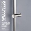 Tecmolog Stainless Steel Hand Shower Holder Angle Adjustable Shower Head
