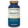 Nature's Wonder Vitamin D3 5000iu (125mcg) High Potency, Dietary Supplement